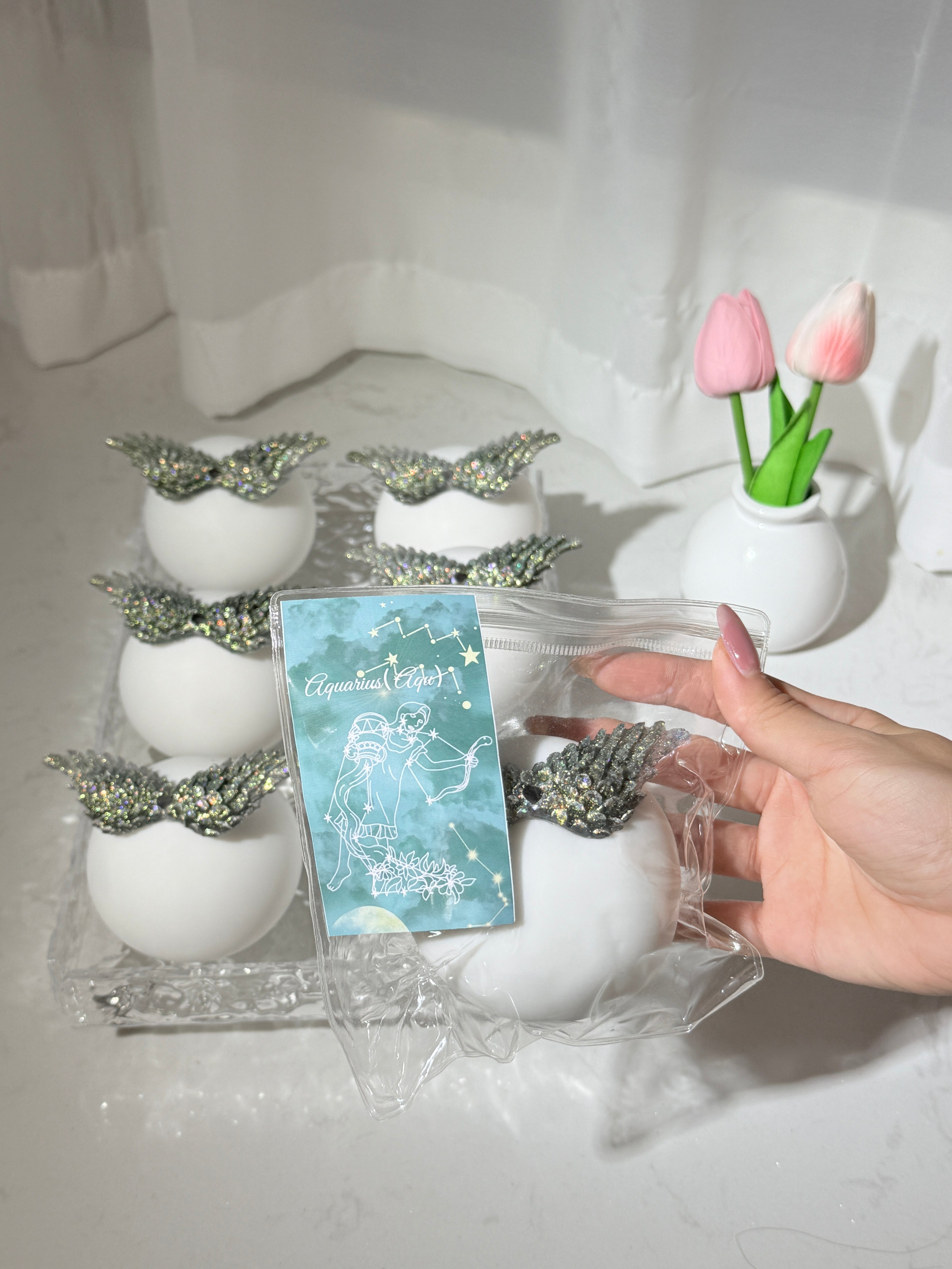 【12 Zodiac Signs】Handmade stress relief toys ball NieNie