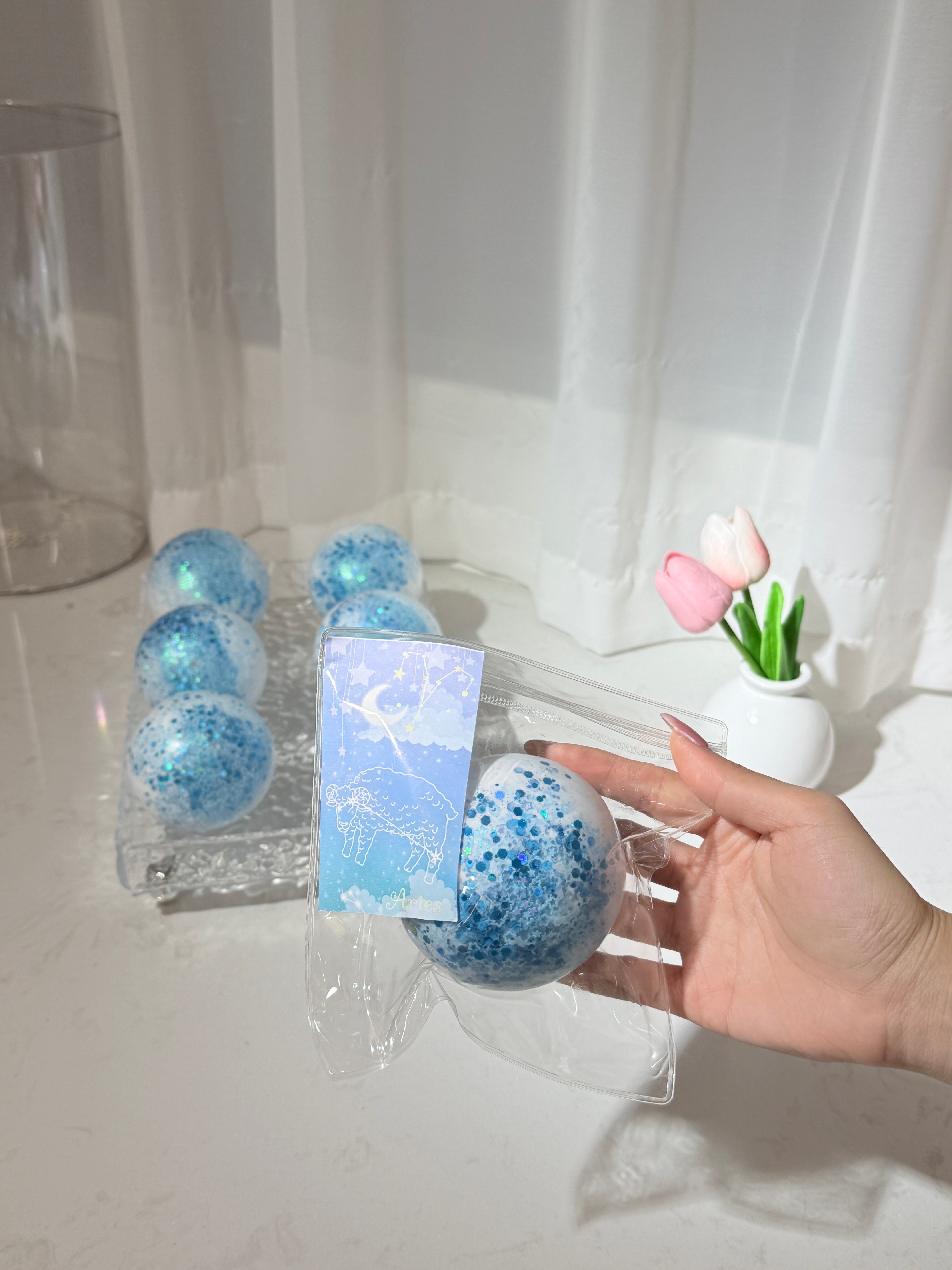 【12 Zodiac Signs】Handmade stress relief toys ball NieNie