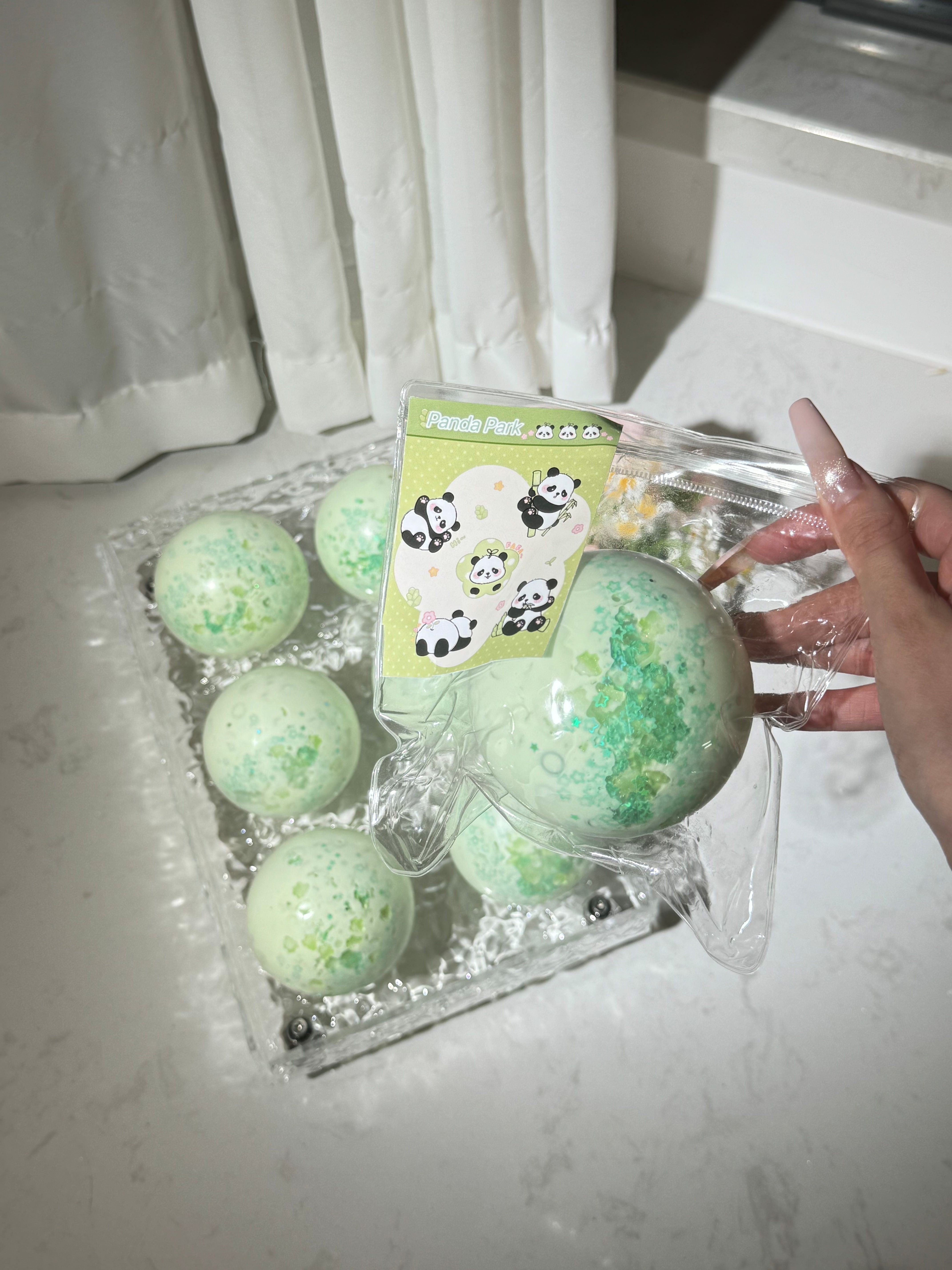 【Panda Park】Handmade stress relief toys ball NieNie