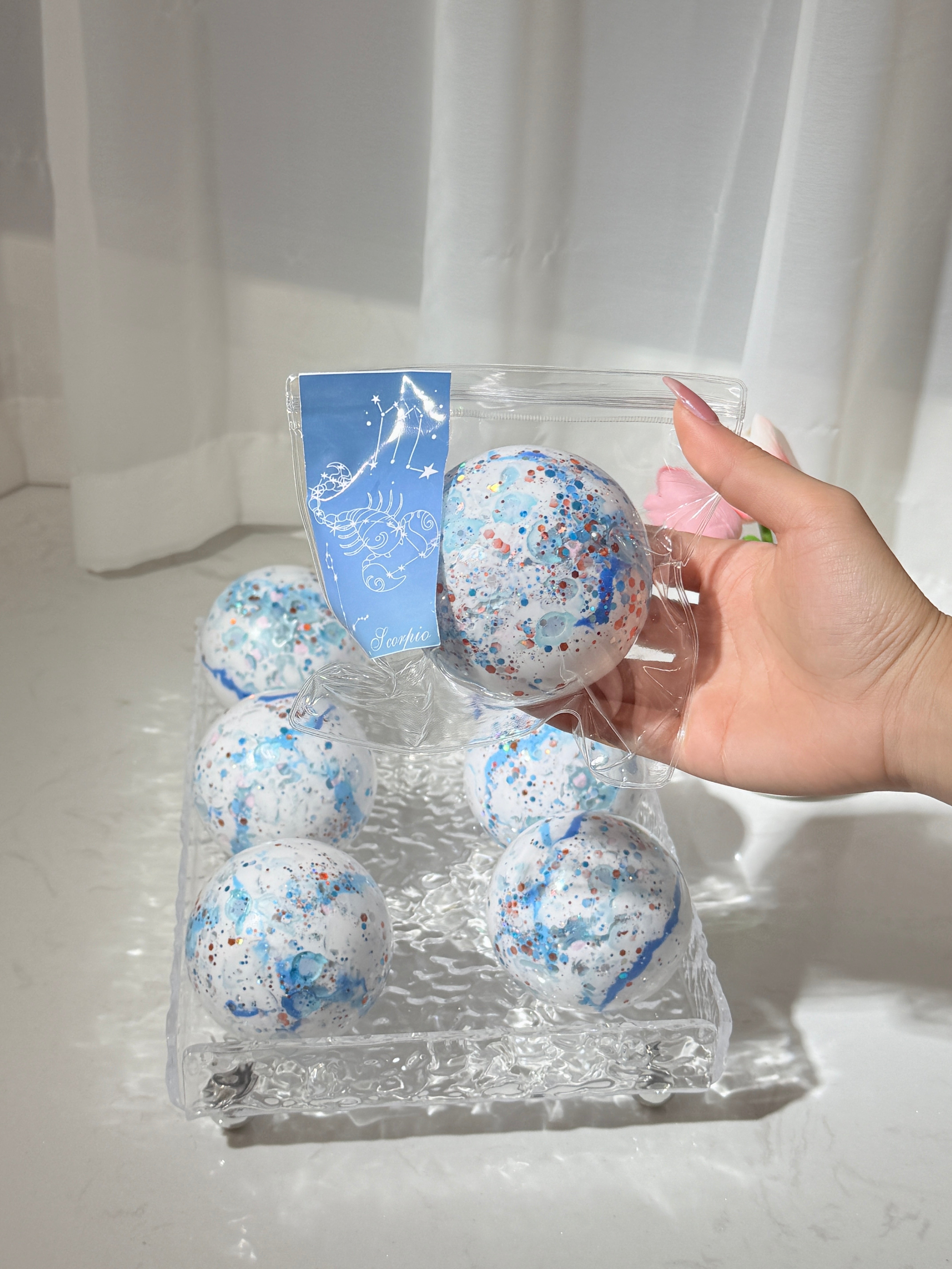 【12 Zodiac Signs】Handmade stress relief toys ball NieNie