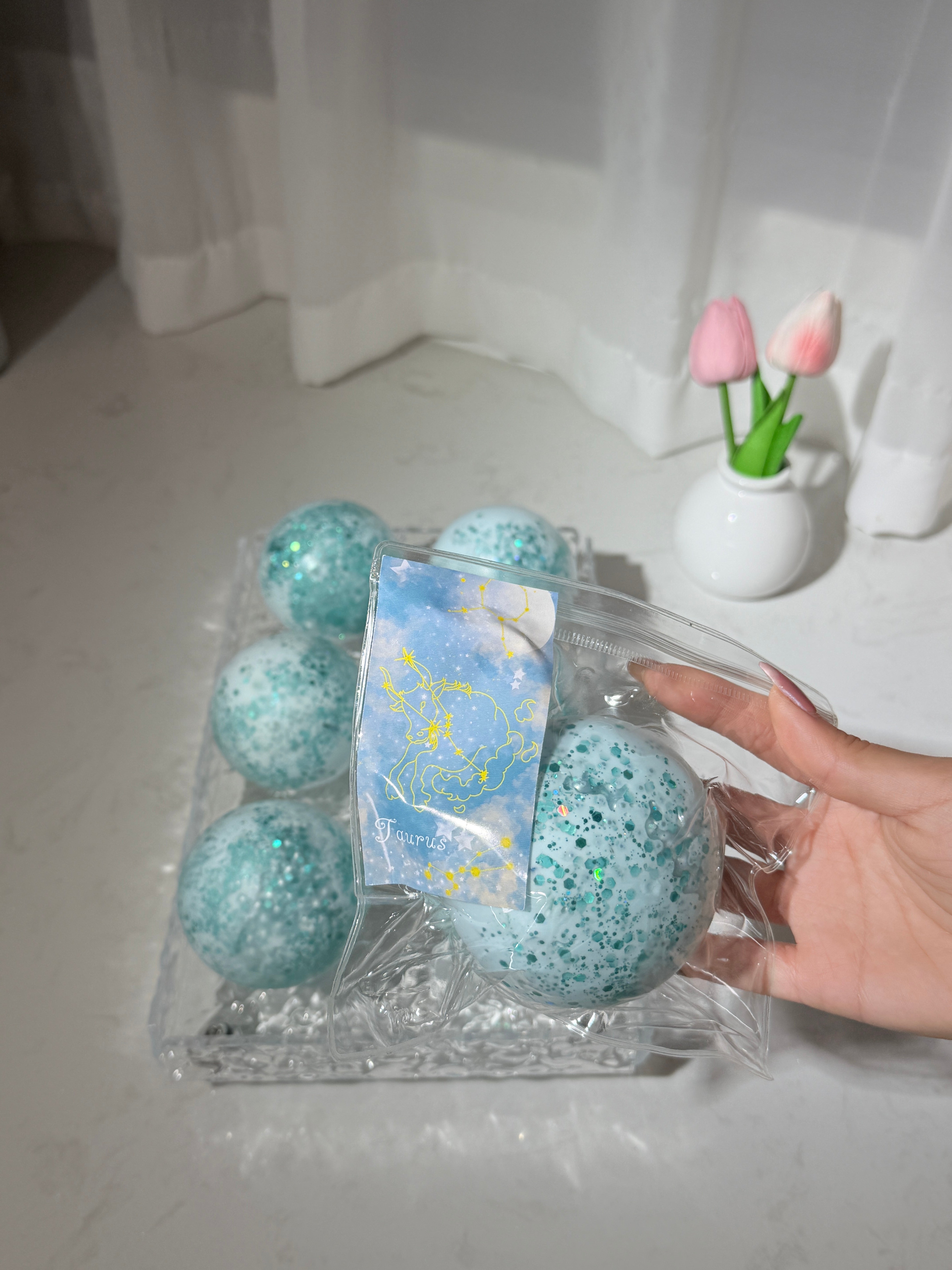 【12 Zodiac Signs】Handmade stress relief toys ball NieNie